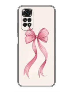Чехол для Xiaomi Redmi Note 11 / 11s с картинкой «Розовый бант»