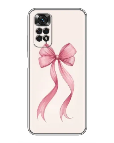 Чехол для Xiaomi Redmi Note 11 / 11s с картинкой «Розовый бант»