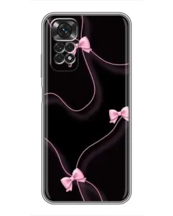 Чехол для Xiaomi Redmi Note 11 / 11s с картинкой «Розовые ленты» Чехол для Xiaomi Redmi Note 11 / 11s с картинкой «Розовые ленты»
