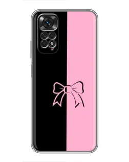 Чехол для Xiaomi Redmi Note 11 / 11s с картинкой «Половинки банта» Чехол для Xiaomi Redmi Note 11 / 11s с картинкой «Половинки банта»