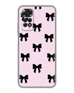 Чехол для Xiaomi Redmi Note 11 / 11s с картинкой «Черные банты Coquette» Чехол для Xiaomi Redmi Note 11 / 11s с картинкой «Черные банты Coquette»