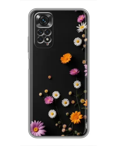 Чехол для Xiaomi Redmi Note 11 / 11s с картинкой «Цветочная композиция»