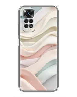 Чехол для Xiaomi Redmi Note 11 / 11s с картинкой «Пастельные нежные волны» Чехол для Xiaomi Redmi Note 11 / 11s с картинкой «Пастельные нежные волны»