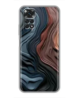 Чехол для Xiaomi Redmi Note 11 / 11s с картинкой «Цветные волны каньона» Чехол для Xiaomi Redmi Note 11 / 11s с картинкой «Цветные волны каньона»