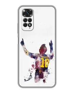 Чехол для Xiaomi Redmi Note 11 / 11s с картинкой «Акварельный Месси Барселона» Чехол для Xiaomi Redmi Note 11 / 11s с картинкой «Акварельный Месси Барселона»
