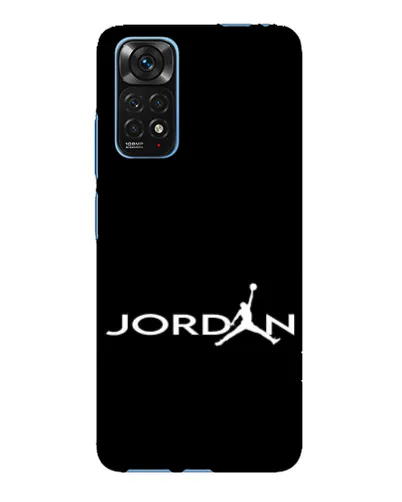 Чехол для Xiaomi Redmi Note 11E Pro с картинкой «Jordan White Logo» Чехол для Xiaomi Redmi Note 11E Pro с картинкой «Jordan White Logo»