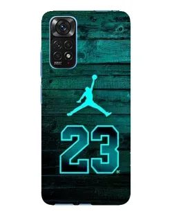 Чехол для Xiaomi Redmi Note 11E Pro с картинкой «Jordan Cyan 23» Чехол для Xiaomi Redmi Note 11E Pro с картинкой «Jordan Cyan 23»