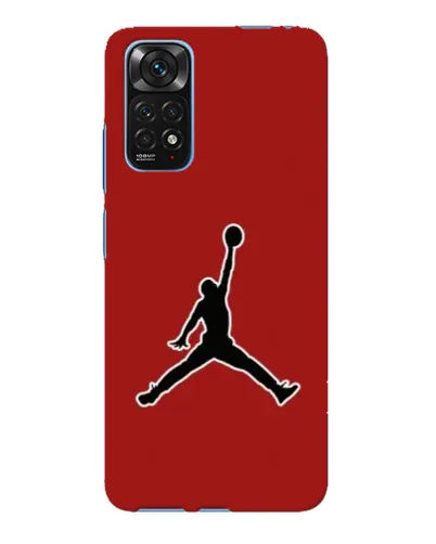 Чехол для Xiaomi Redmi Note 11E Pro с картинкой «Jordan Red Back» Чехол для Xiaomi Redmi Note 11E Pro с картинкой «Jordan Red Back»