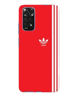 Чехол для Xiaomi Redmi Note 11E Pro с картинкой «Красный минимализм Adidas» Чехол для Xiaomi Redmi Note 11E Pro с картинкой «Красный минимализм Adidas»