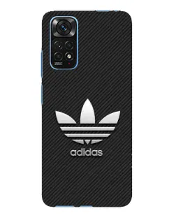 Чехол для Xiaomi Redmi Note 11E Pro с картинкой «Adidas Карбоновая текстура»
