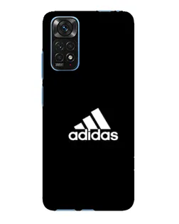Чехол для Xiaomi Redmi Note 11E Pro с картинкой «Черная классика Adidas»