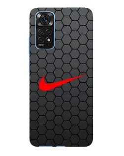Чехол для Xiaomi Redmi Note 11E Pro с картинкой «Nike — карбоновая сетка» Чехол для Xiaomi Redmi Note 11E Pro с картинкой «Nike — карбоновая сетка»