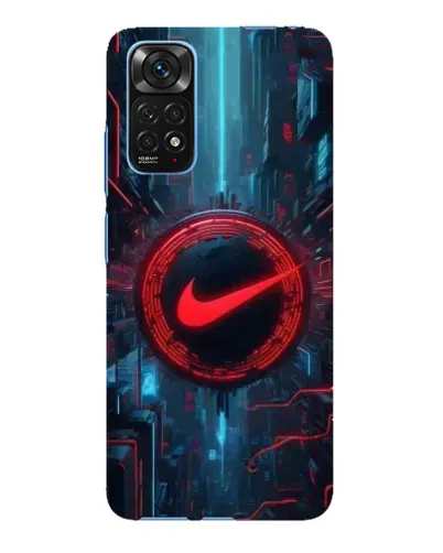 Чехол для Xiaomi Redmi Note 11E Pro с картинкой «Техногенный стиль Nike» Чехол для Xiaomi Redmi Note 11E Pro с картинкой «Техногенный стиль Nike»
