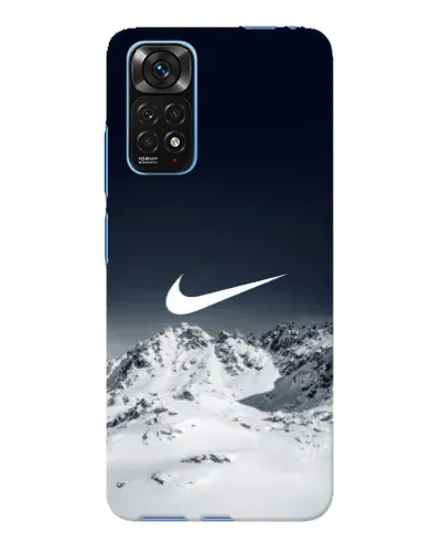Чехол для Xiaomi Redmi Note 11E Pro с картинкой «Nike — зимние горы» Чехол для Xiaomi Redmi Note 11E Pro с картинкой «Nike — зимние горы»