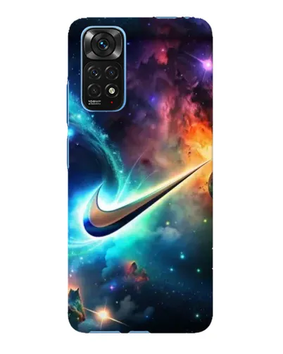 Чехол для Xiaomi Redmi Note 11E Pro с картинкой «Космический Nike Swoosh» Чехол для Xiaomi Redmi Note 11E Pro с картинкой «Космический Nike Swoosh»