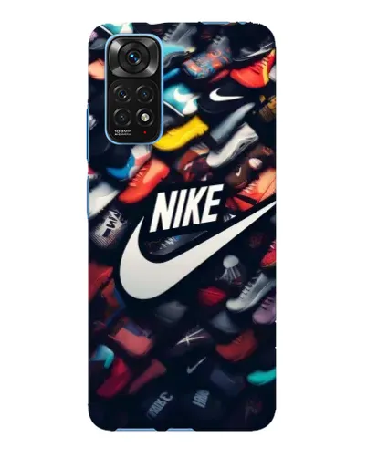 Чехол для Xiaomi Redmi Note 11E Pro с картинкой «Коллекция кроссовок Nike» Чехол для Xiaomi Redmi Note 11E Pro с картинкой «Коллекция кроссовок Nike»