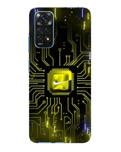 Чехол для Xiaomi Redmi Note 11E Pro с картинкой «Nike — золотая искра» Чехол для Xiaomi Redmi Note 11E Pro с картинкой «Nike — золотая искра»