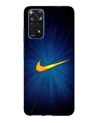 Чехол для Xiaomi Redmi Note 11E Pro с картинкой «Синий пульс Nike» Чехол для Xiaomi Redmi Note 11E Pro с картинкой «Синий пульс Nike»