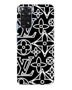 Чехол для Xiaomi Redmi Note 11E Pro с картинкой «Черно-белый узор LV» Чехол для Xiaomi Redmi Note 11E Pro с картинкой «Черно-белый узор LV»