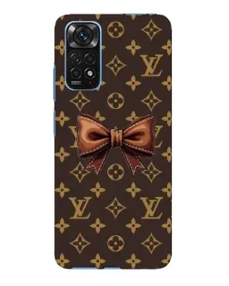 Чехол для Xiaomi Redmi Note 11E Pro с картинкой «LV с бантом»