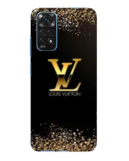 Чехол для Xiaomi Redmi Note 11E Pro с картинкой «LV — золотые искры»