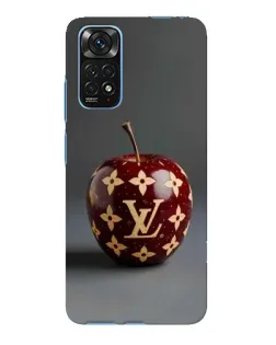 Чехол для Xiaomi Redmi Note 11E Pro с картинкой «Красное яблоко LV»