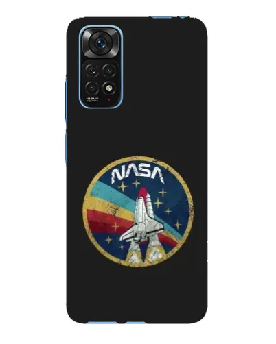 Чехол для Xiaomi Redmi Note 11E Pro с картинкой «NASA — эмблема миссии» Чехол для Xiaomi Redmi Note 11E Pro с картинкой «NASA — эмблема миссии»