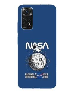 Чехол для Xiaomi Redmi Note 11E Pro с картинкой «NASA — лунная миссия» Чехол для Xiaomi Redmi Note 11E Pro с картинкой «NASA — лунная миссия»