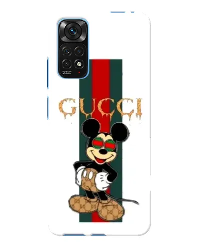 Чехол для Xiaomi Redmi Note 11E Pro с картинкой «Микки Маус Gucci — полосы» Чехол для Xiaomi Redmi Note 11E Pro с картинкой «Микки Маус Gucci — полосы»