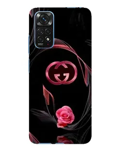 Чохол для Xiaomi Redmi Note 11E Pro з картинкою «Gucci — неонова троянда»