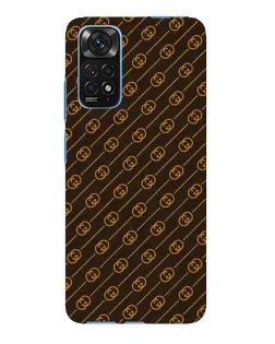 Чохол для Xiaomi Redmi Note 11E Pro з картинкою «Gucci — золоті діагоналі»