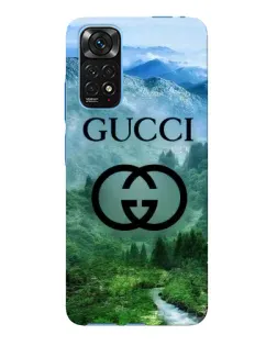 Чохол для Xiaomi Redmi Note 11E Pro з картинкою «Gucci — гірський пейзаж»