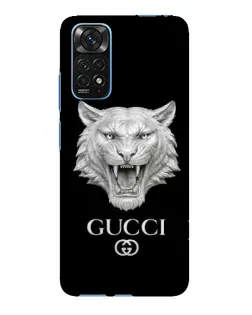 Чохол для Xiaomi Redmi Note 11E Pro з картинкою «Gucci — срібний лев»