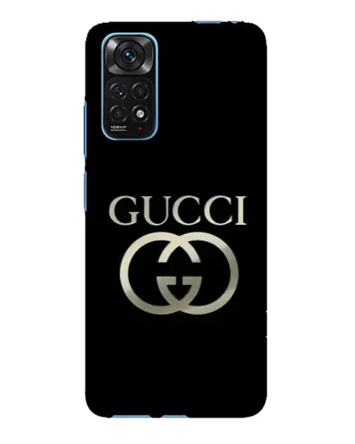 Чехол для Xiaomi Redmi Note 11E Pro с картинкой «Gucci — золото на черном» Чехол для Xiaomi Redmi Note 11E Pro с картинкой «Gucci — золото на черном»