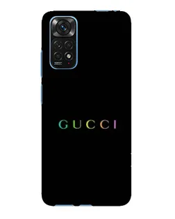 Чохол для Xiaomi Redmi Note 11E Pro з картинкою «Gucci — неоновий мінімалізм»