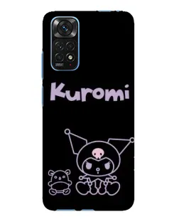 Чехол для Xiaomi Redmi Note 11E Pro с картинкой «Kuromi — черный минимализм» Чехол для Xiaomi Redmi Note 11E Pro с картинкой «Kuromi — черный минимализм»