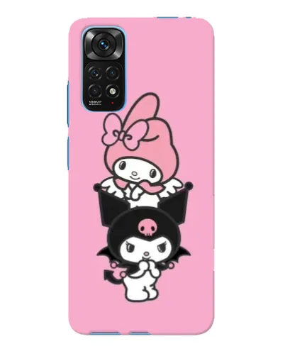Чехол для Xiaomi Redmi Note 11E Pro с картинкой «My Melody и Kuromi»