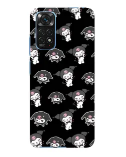 Чехол для Xiaomi Redmi Note 11E Pro с картинкой «Черный паттерн Kuromi» Чехол для Xiaomi Redmi Note 11E Pro с картинкой «Черный паттерн Kuromi»