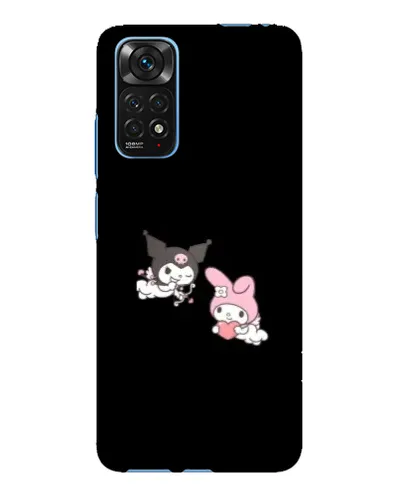 Чехол для Xiaomi Redmi Note 11E Pro с картинкой «My Melody и Kuromi»