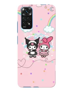 Чехол для Xiaomi Redmi Note 11E Pro с картинкой «My Melody и Kuromi» Чехол для Xiaomi Redmi Note 11E Pro с картинкой «My Melody и Kuromi»