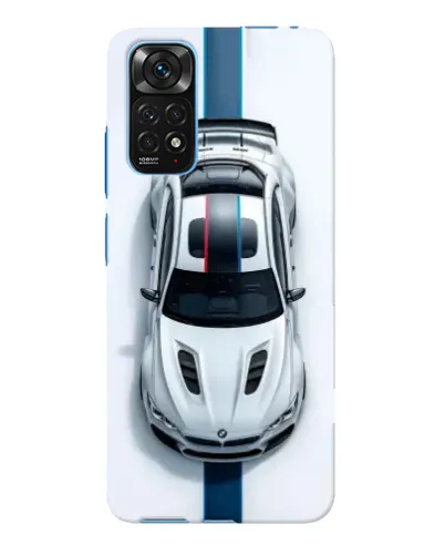 Чехол для Xiaomi Redmi Note 11E Pro с картинкой «Вид сверху — BMW M»