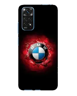 Чохол для Xiaomi Redmi Note 11E Pro з картинкою «Логотип BMW — спалах» Чохол для Xiaomi Redmi Note 11E Pro з картинкою «Логотип BMW — спалах»