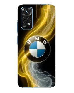 Чохол для Xiaomi Redmi Note 11E Pro з картинкою «Золотистий дим BMW» Чохол для Xiaomi Redmi Note 11E Pro з картинкою «Золотистий дим BMW»