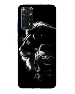 Чохол для Xiaomi Redmi Note 11E Pro з картинкою «BMW та лев» Чохол для Xiaomi Redmi Note 11E Pro з картинкою «BMW та лев»