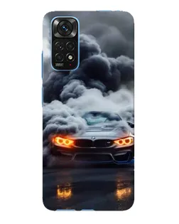 Чохол для Xiaomi Redmi Note 11E Pro з картинкою «BMW у диму» Чохол для Xiaomi Redmi Note 11E Pro з картинкою «BMW у диму»