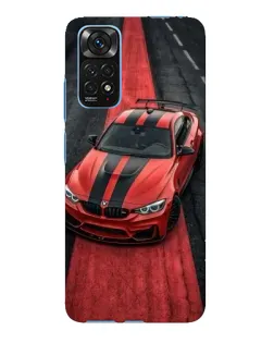 Чохол для Xiaomi Redmi Note 11E Pro з картинкою «BMW на червоній доріжці» Чохол для Xiaomi Redmi Note 11E Pro з картинкою «BMW на червоній доріжці»