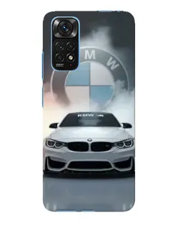 Чохол для Xiaomi Redmi Note 11E Pro з картинкою «BMW в білому диму» Чохол для Xiaomi Redmi Note 11E Pro з картинкою «BMW в білому диму»