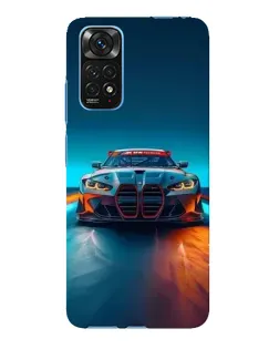Чохол для Xiaomi Redmi Note 11E Pro з картинкою «BMW — вогні неону» Чохол для Xiaomi Redmi Note 11E Pro з картинкою «BMW — вогні неону»