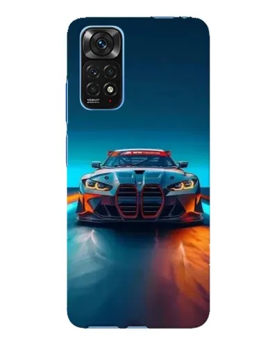 Чехол для Xiaomi Redmi Note 11E Pro с картинкой «BMW — огни неона» Чехол для Xiaomi Redmi Note 11E Pro с картинкой «BMW — огни неона»
