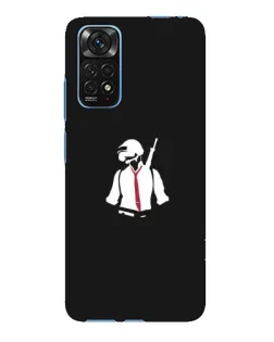 Чехол для Xiaomi Redmi Note 11E Pro с картинкой «PUBG — силуэт воина» Чехол для Xiaomi Redmi Note 11E Pro с картинкой «PUBG — силуэт воина»